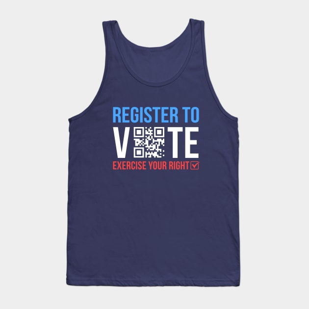 Register to Vote Tank Top by stuffbyjlim